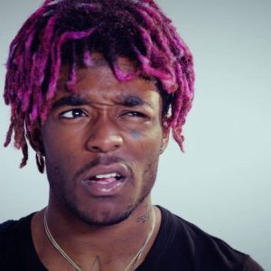 lil uzi vert purple hair