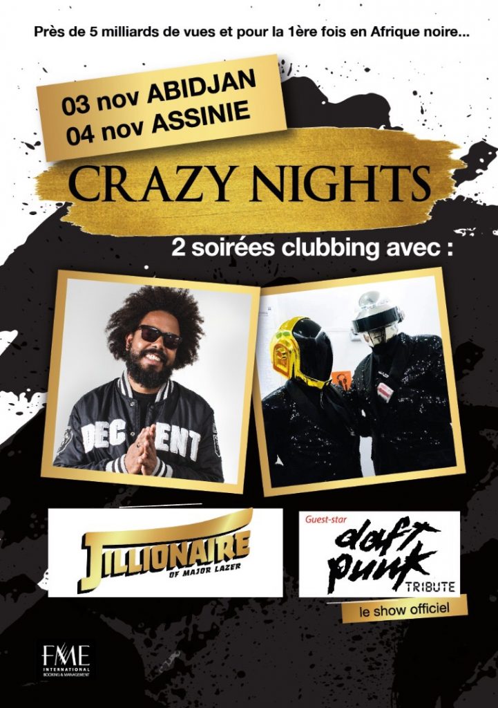 daft punk jillionaire booking