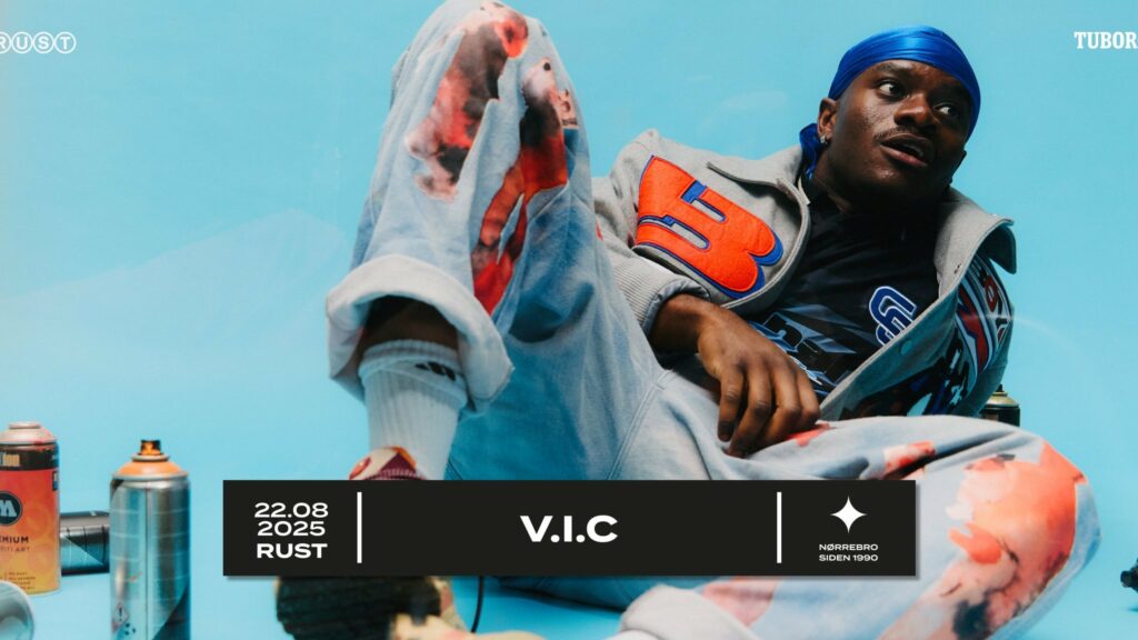 V.I.C on tour. Book now with FME Booking