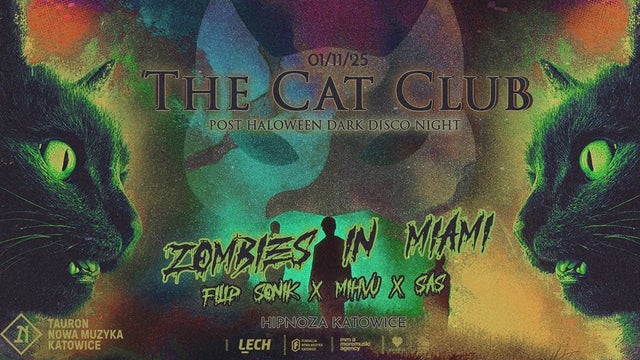 The Cat Club on tour. Book now with FME Booking