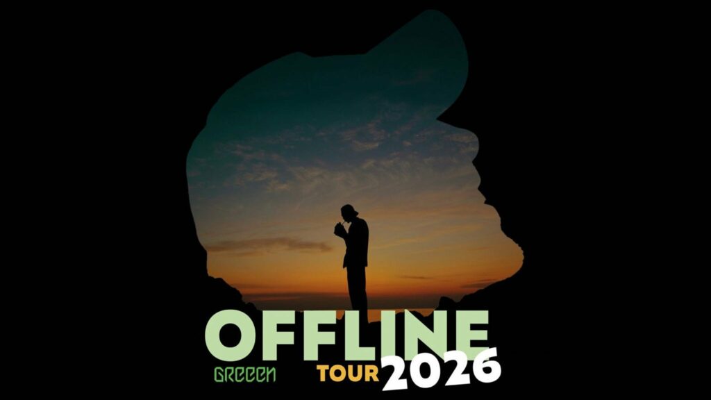 Greeen on tour. Book now with FME Booking