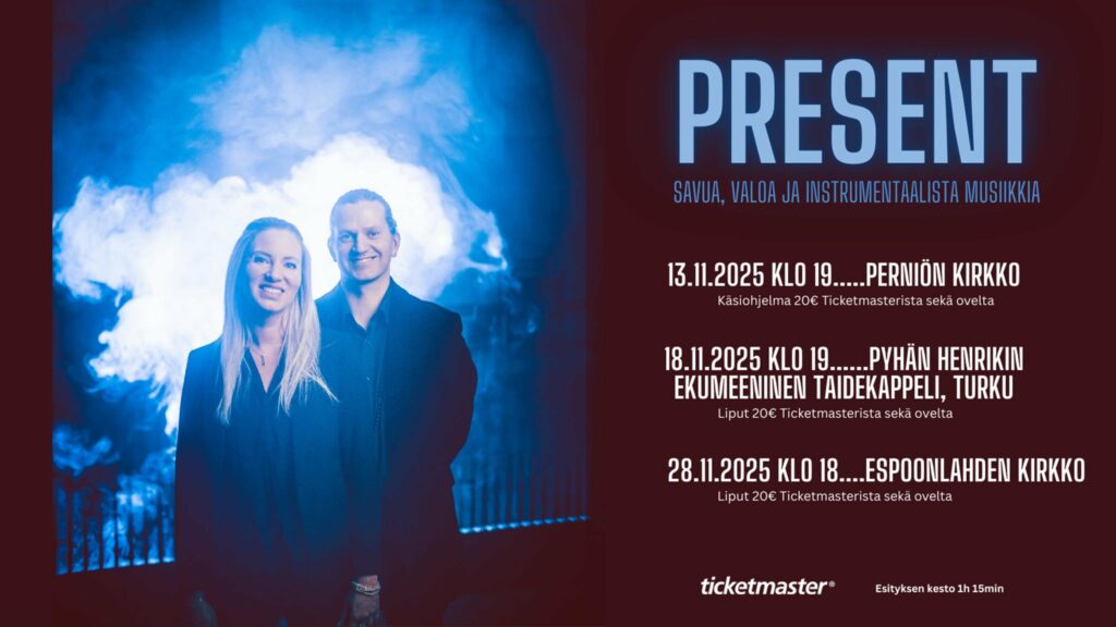 PRESENT - Anne Weckström & Hale Heikkilä on tour. Book now with FME Booking