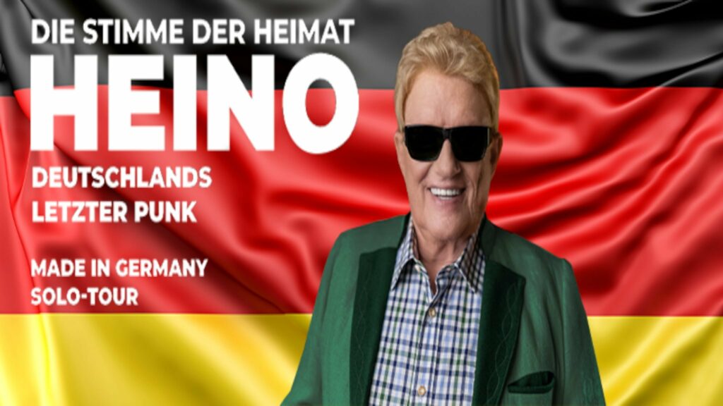 Heino on tour. Book now with FME Booking