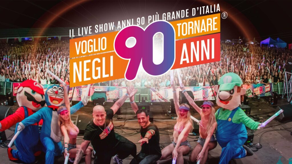 Voglio Tornare Negli Anni 90 on tour. Book now with FME Booking