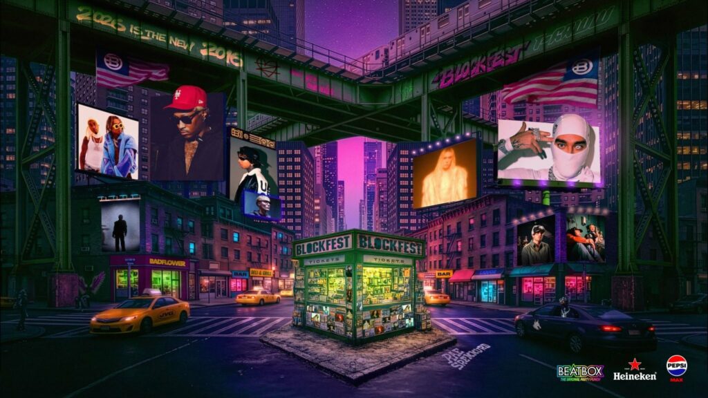 Blockfest on tour. Book now with FME Booking