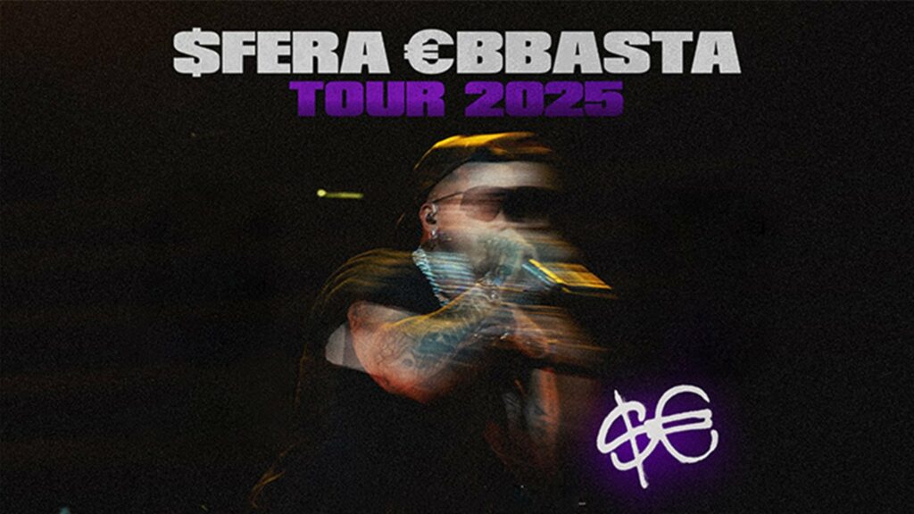 Sfera Ebbasta on tour. Book now with FME Booking