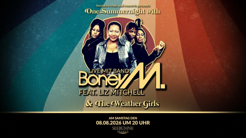 Boney M featuring Liz Mitchell on tour. Book now with FME Booking