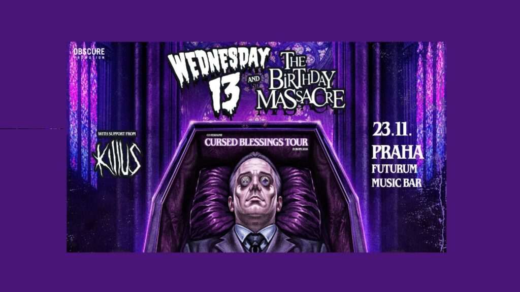 WEDNESDAY 13, THE BIRTHDAY MASSACRE, KILLUS on tour. Book now with FME Booking