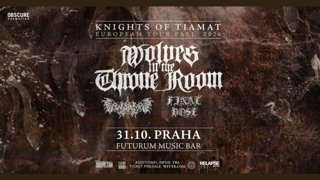 WOLVES IN THE THRONE ROOM, WORM, FINAL DOSE on tour. Book now with FME Booking