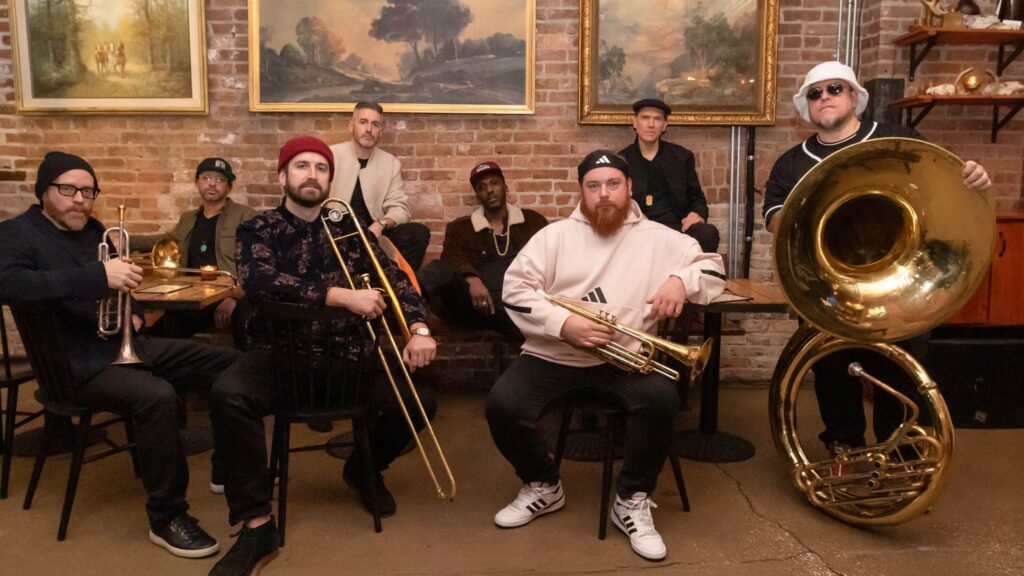 LowDown Brass Band on tour. Book now with FME Booking