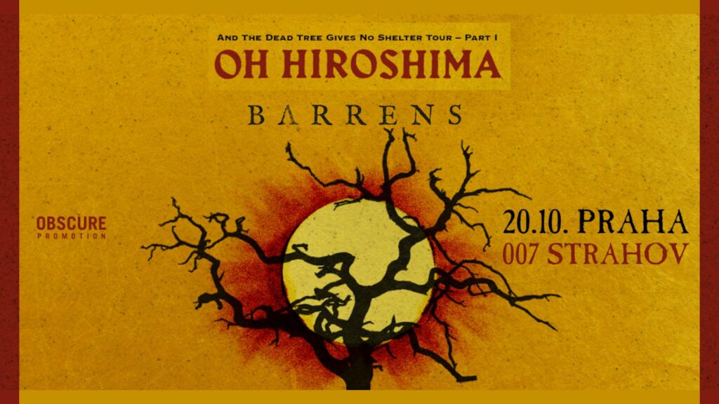 OH HIROSHIMA, BARRENS on tour. Book now with FME Booking