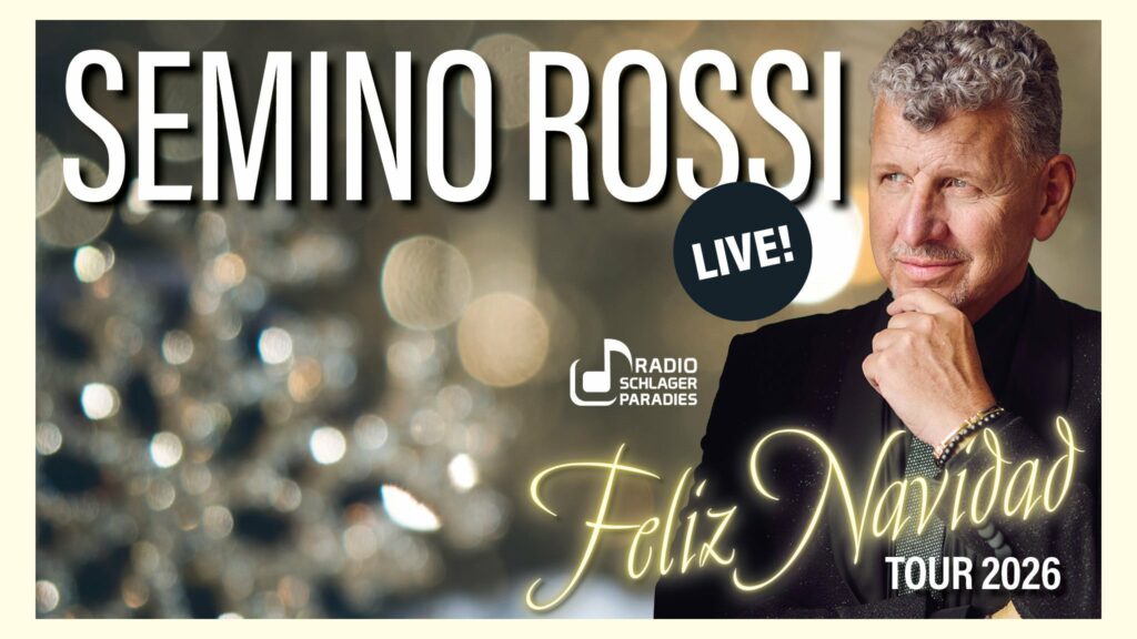 Semino Rossi on tour. Book now with FME Booking