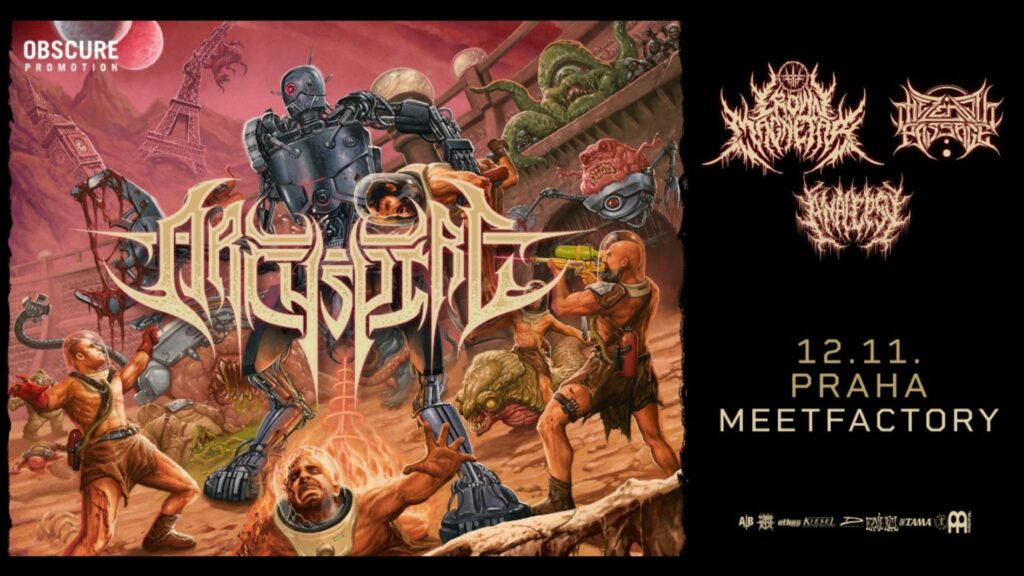ARCHSPIRE, CROWN MAGNETAR, THE ZENITH PASSAGE, ANALEPSY on tour. Book now with FME Booking
