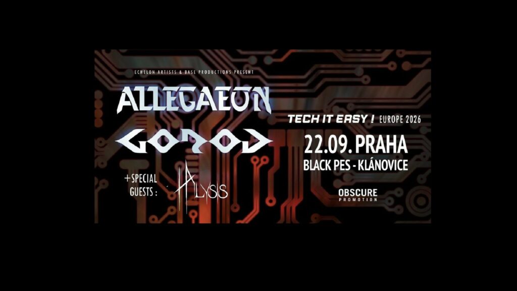 ALLEGAEON, GOROD, ABYSMAL DAWN on tour. Book now with FME Booking