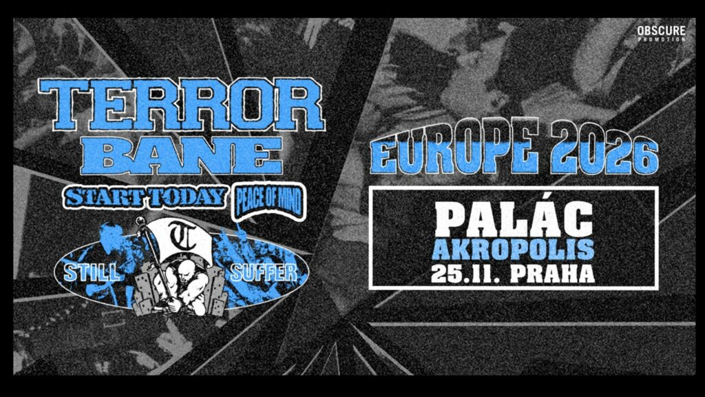 TERROR, BANE, START TODAY, PEACE OF MIND on tour. Book now with FME Booking