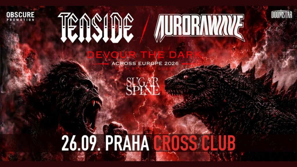 TENSIDE, AURORAWAVE, SUGAR SPINE on tour. Book now with FME Booking